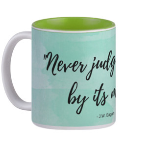 Mug Never Judge a Book