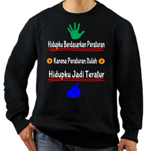 Jaket Sweater Hidupku Berdasarkan Peraturan