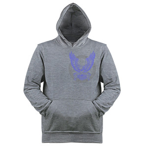 Jaket Hoodie INDONESIA GARUDA 2 biru