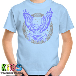 Kaos INDONESIA GARUDA 2 biru