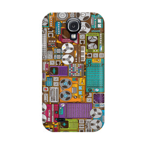 Pattern Retro Cassette 0108 Custom Case Casing HP