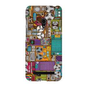 Pattern Retro Cassette 0108 Custom Case Casing HP