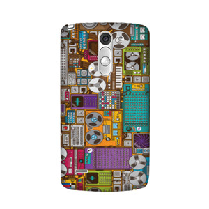 Pattern Retro Cassette 0108 Custom Case Casing HP