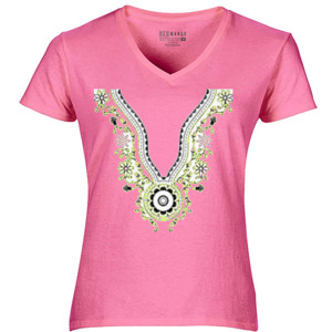 Kaos kaos beautiful embroidery