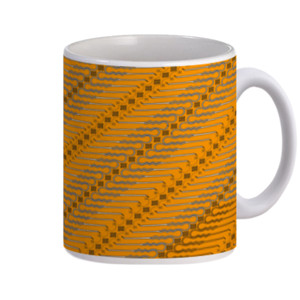 Mug Parang Curigo orange brown