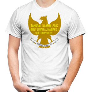 Kaos Ingat surah Al Maidah 51 dan Pancasila