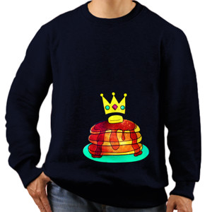 Jaket Sweater kaos king of pancake