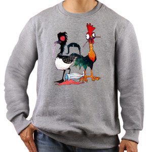 Jaket Sweater Ayam dan Juss 