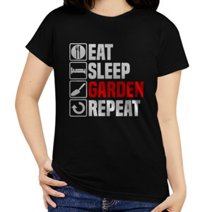 Kaos Eat Sleep Garden