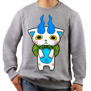Jaket Sweater Kucing animasi