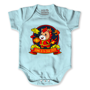 Baby Jumper Cute Fire Horse Lunar New Year