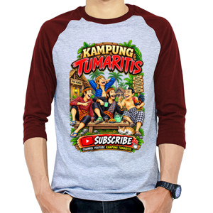 Kaos Raglan RAGLAN KAMPUNG TUMARITIS SUNDA