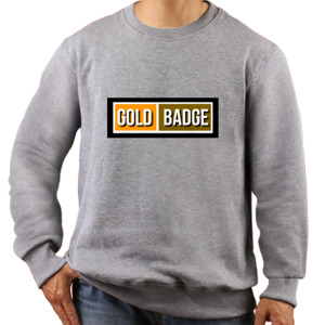 Jaket Sweater Gold Badge
