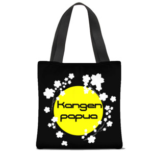 Tas Tote Fullprint KANGEN PAPUA