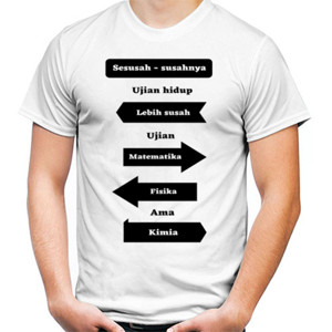 Kaos Meme Quote Lucu