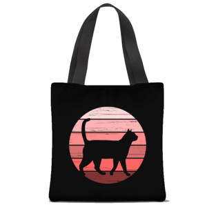 Tas Tote Fullprint KUCING HITAM 