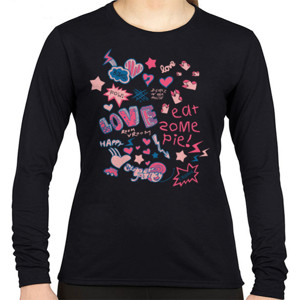 Kaos I Love Eat Pie