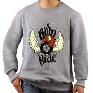 Jaket Sweater Born To Ride