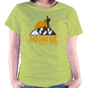 Kaos indonesia camping ground