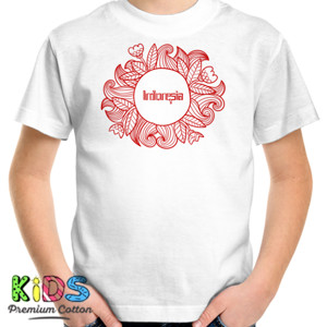 Kaos Indonesia - Bunga
