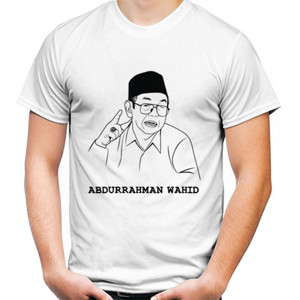 Kaos Wahid 00 White