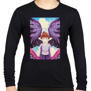 Kaos ANIME WANITA DENGAN SAYAP