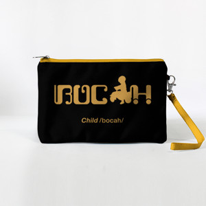 Dompet Javanese Themed Pouch Wallet “Bocah”