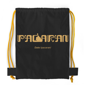 Tas Serut Fullprint Javanese Themed Drawstring bag “Pacaran”