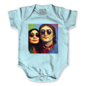 Baby Jumper Yoko dan John Desain Couple