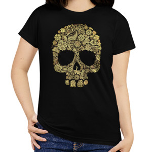Kaos SKULL FLOWER