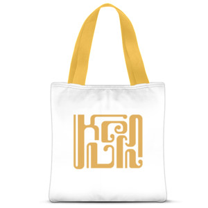 Tas Tote Fullprint Javanese Themed Tote Bag “Kendil”