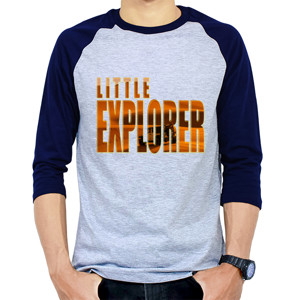 Kaos Raglan Little Explorer