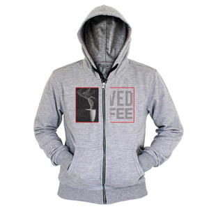 Hoodie Zipper Revived Coffee