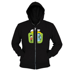 Hoodie Zipper Bumi dan Manusia 2