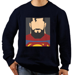 Jaket Sweater kaos super beard