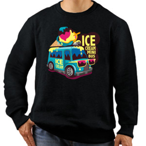 Jaket Sweater Ice Cream Mini Bus
