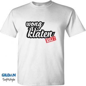Kaos Wong Klaten Asli