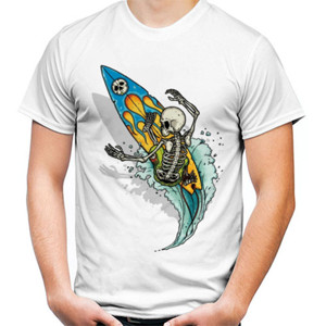 Kaos Surf Skull