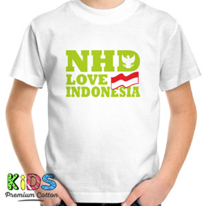 Kaos NHD Love Green