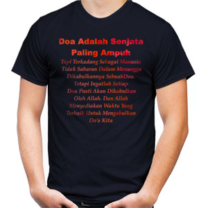 Kaos kaos kata mutiara dan motifasi