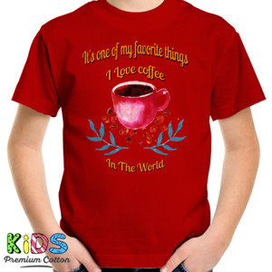 Kaos I Love Coffee