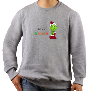 Jaket Sweater Dont Be A Grinch