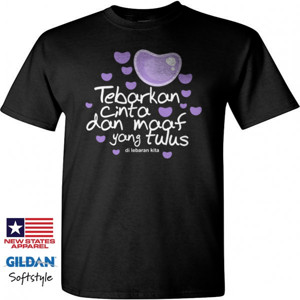 Kaos Lebaran Tebarkan cinta dan Maaf