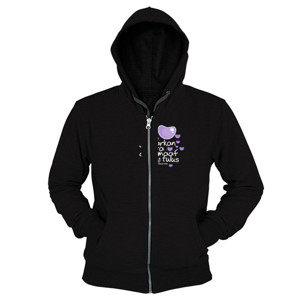 Hoodie Zipper Lebaran Tebarkan cinta dan Maaf