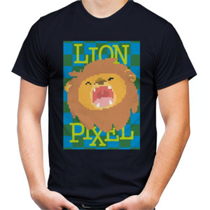 Kaos LION PIXEL