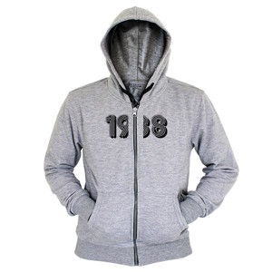 Hoodie Zipper Kaos 1988 (SB836)