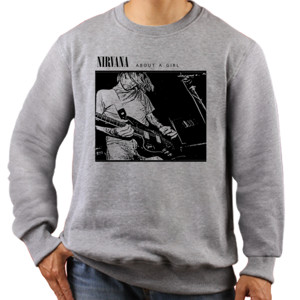 Jaket Sweater Kaos Band Nirvana 1 (SB1Q6)