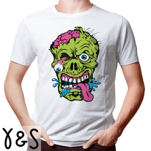 Kaos Detailed Zombie Head