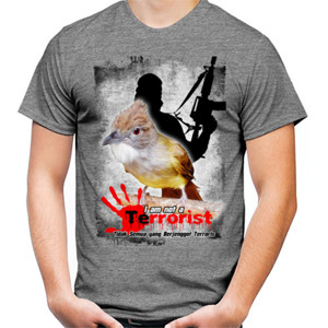 Kaos Burung Cucak Jenggot