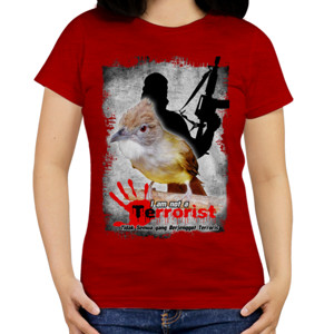 Kaos Burung Cucak Jenggot